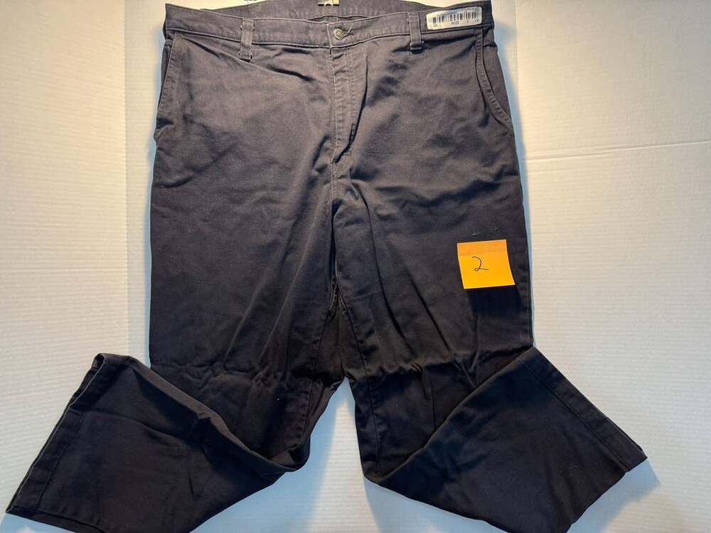 Bulwark FR Flame Resistant Pants Size 40x30 Navy Cotton CAT2 NFPA 2112